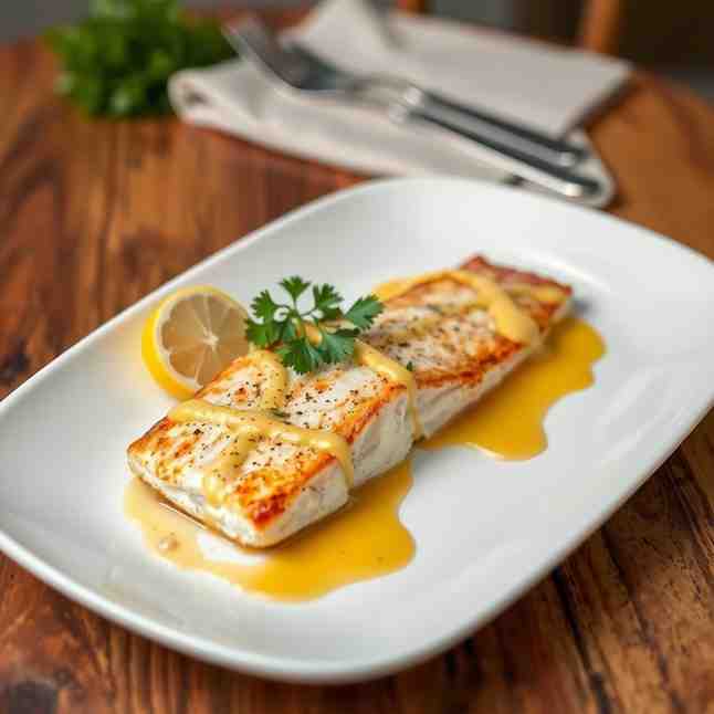 Honey Mustard Arctic Char Fillet - Easy Baked Recipe